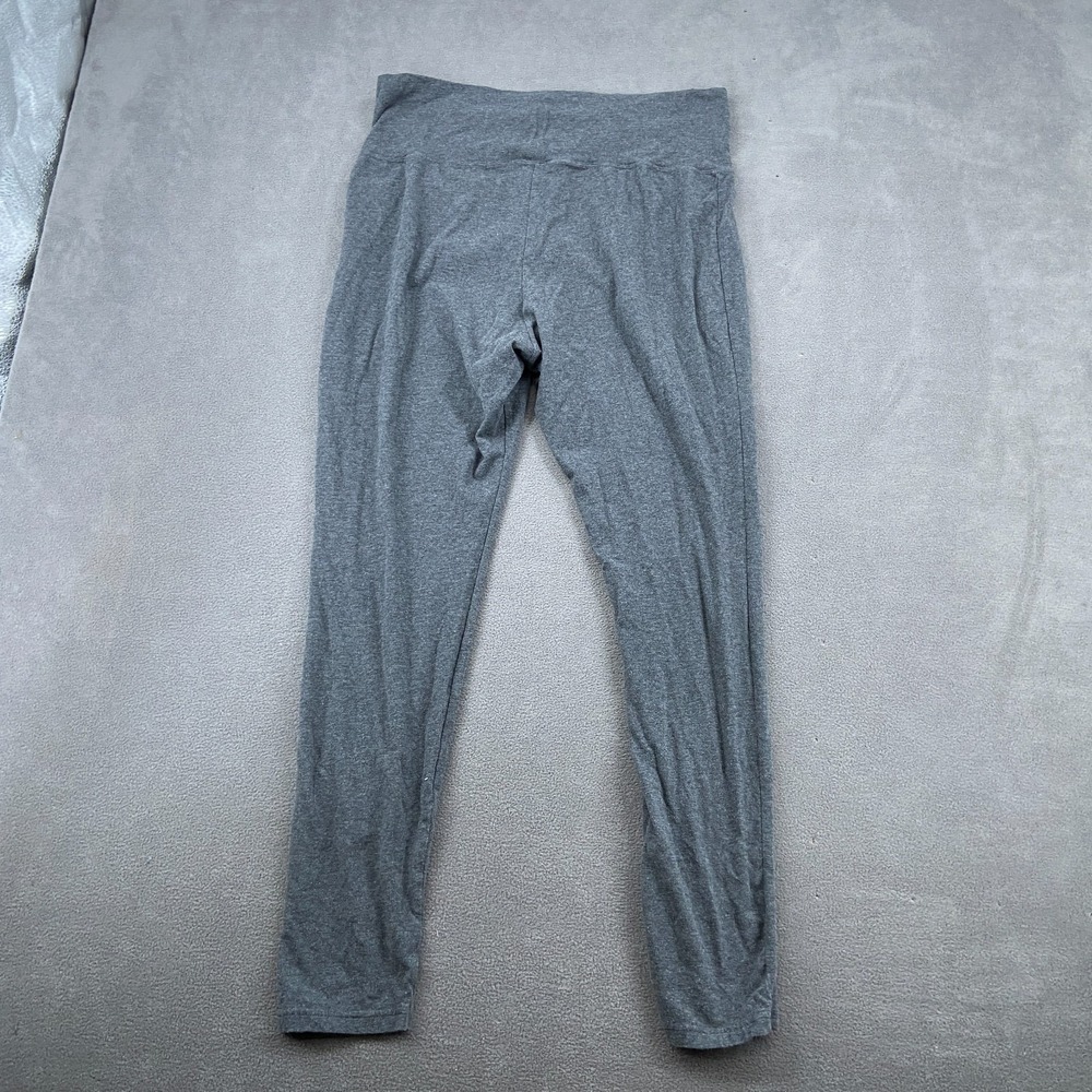 Nike Leggings Womens 2XL Gray Heather Stretch Athletic High Waisted Skinny Leg - Picture 8 of 9